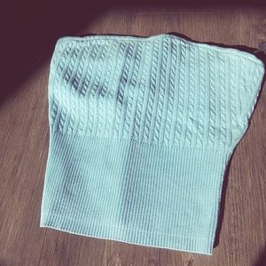 Baby Blue 💙 Strapless\sleeveless top